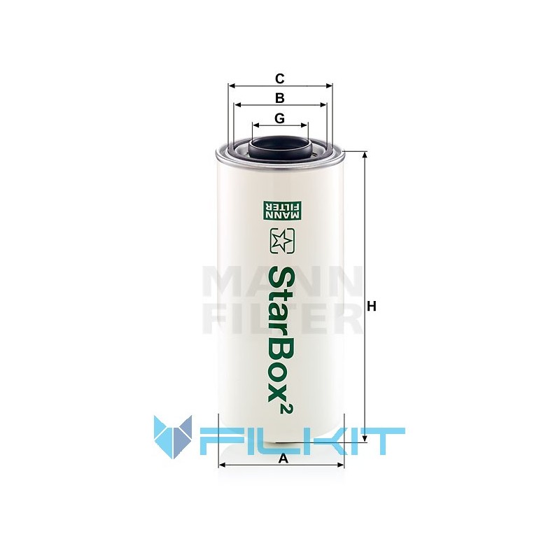 Air filter (separator) LB 13 145/30 MANN