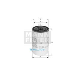 Air filter (separator) LB 962/20 MANN