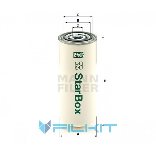 Air filter (separator) LB 962/22 MANN