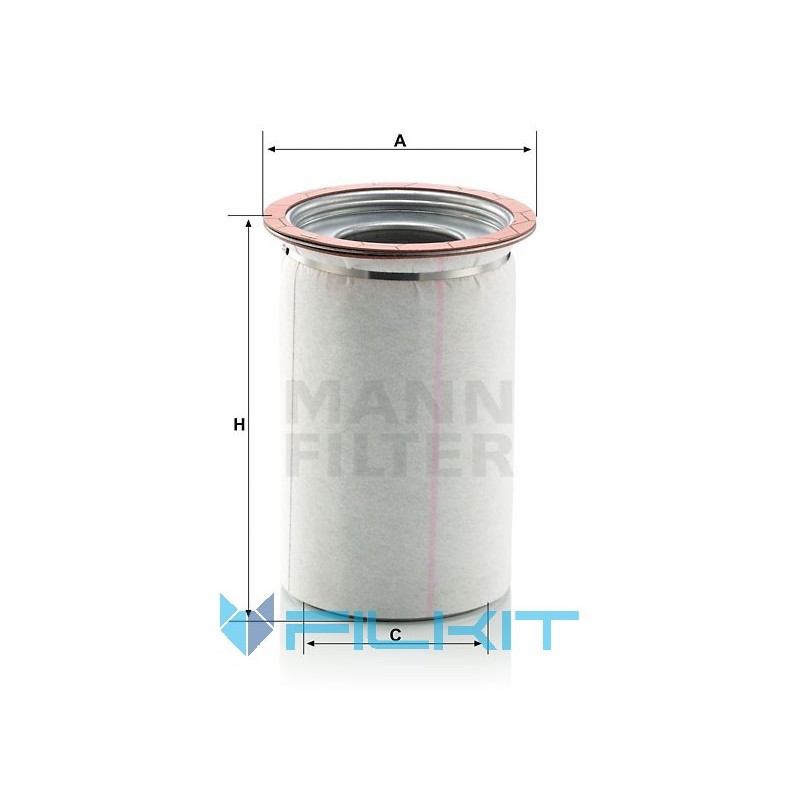 Air filter (separator) LE 10 001 MANN