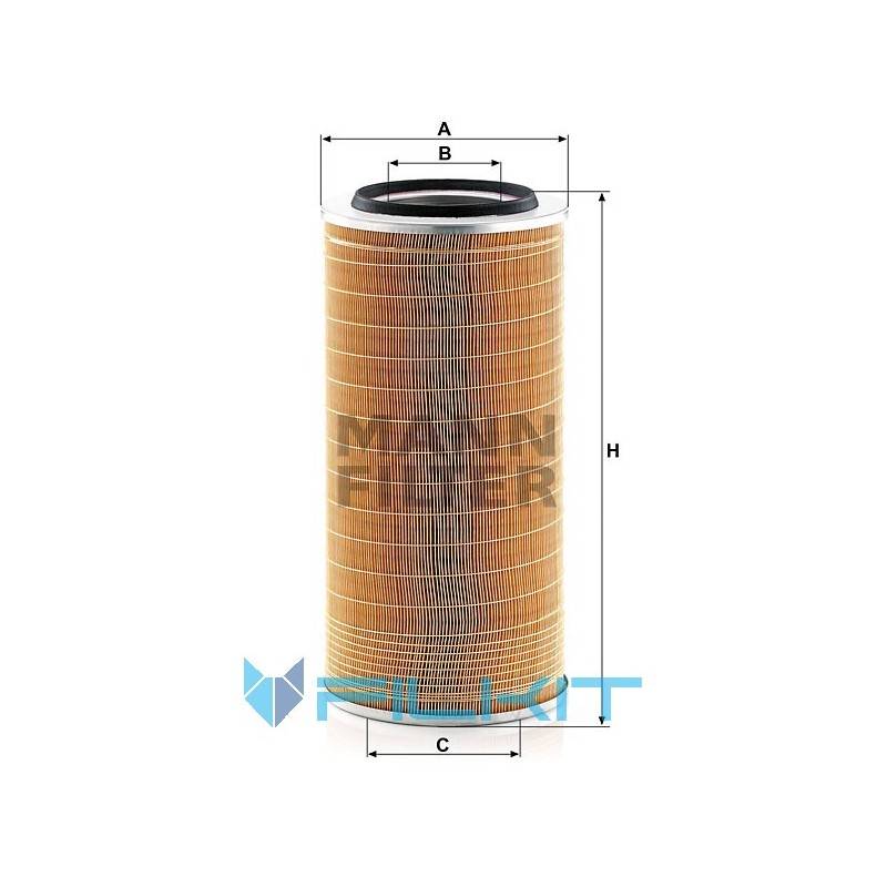 Air filter C 24 650/8 [MANN]