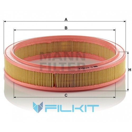 Фільтр повітряний C 2736/2 [MANN]