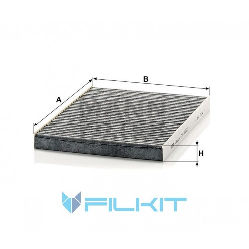 Cabin air filter CUK 2882 [MANN]