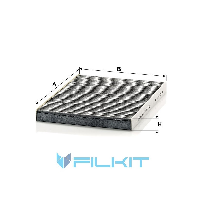 Cabin air filter CUK 2882 [MANN]