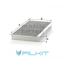 Cabin air filter CUK 3567 [MANN]
