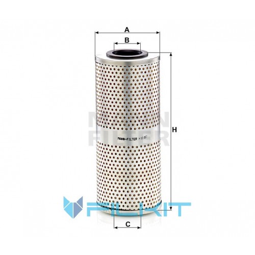 Hydraulic filter (insert) H 10 007 [MANN]