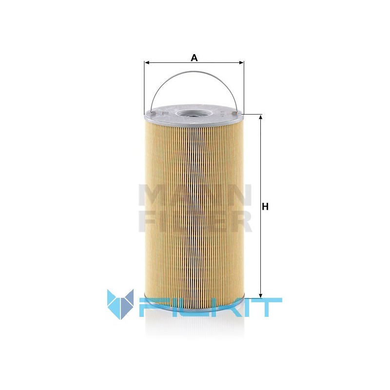 Oil filter (insert) H 15 178 x [MANN]