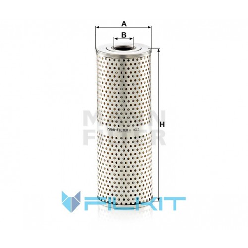 Hydraulic filter (insert) H 8012 [MANN]