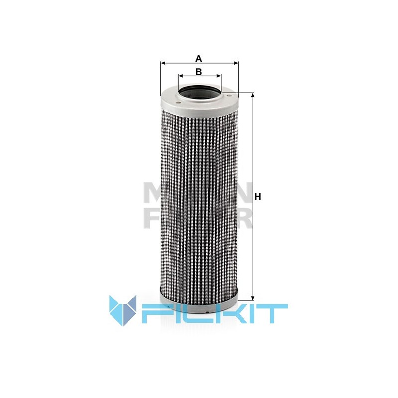 Hydraulic filter (insert) HD 846/1 [MANN]