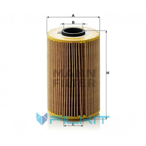 Oil filter (insert) HU 930/3 x [MANN]