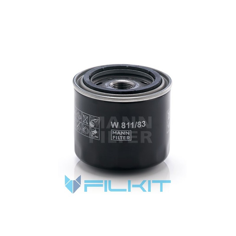 Oil filter W 811/83 [MANN]