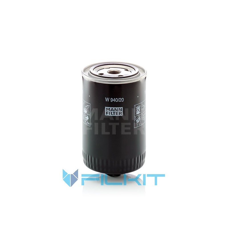 Oil filter W 940/20 [MANN]