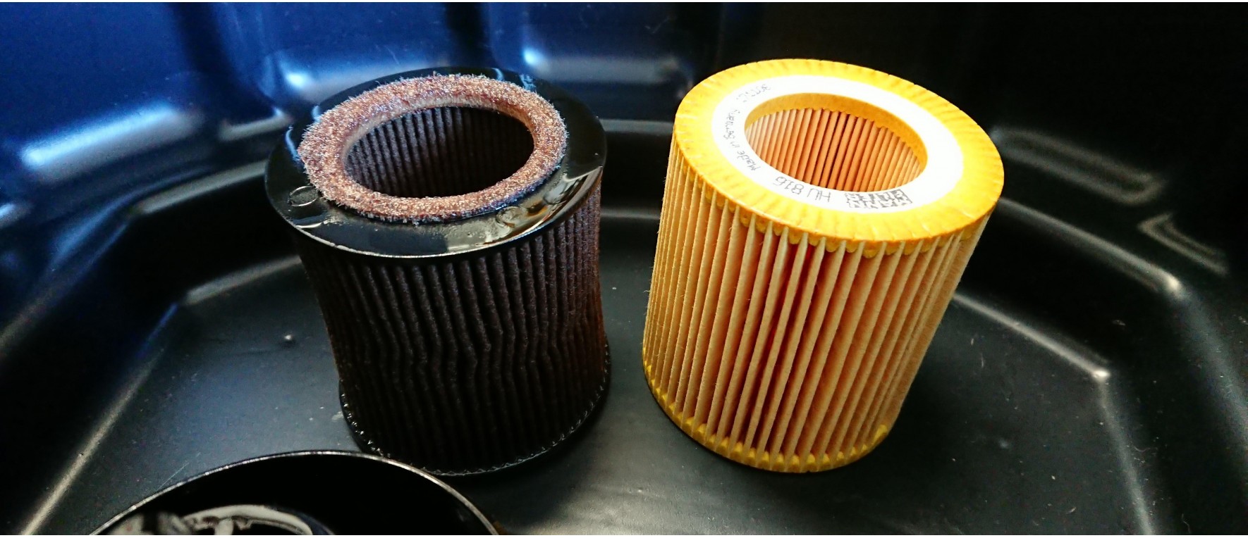 How to pick the right filter. How to spot when the oil filter is contaminated